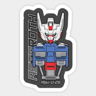 gundam astaroth Sticker